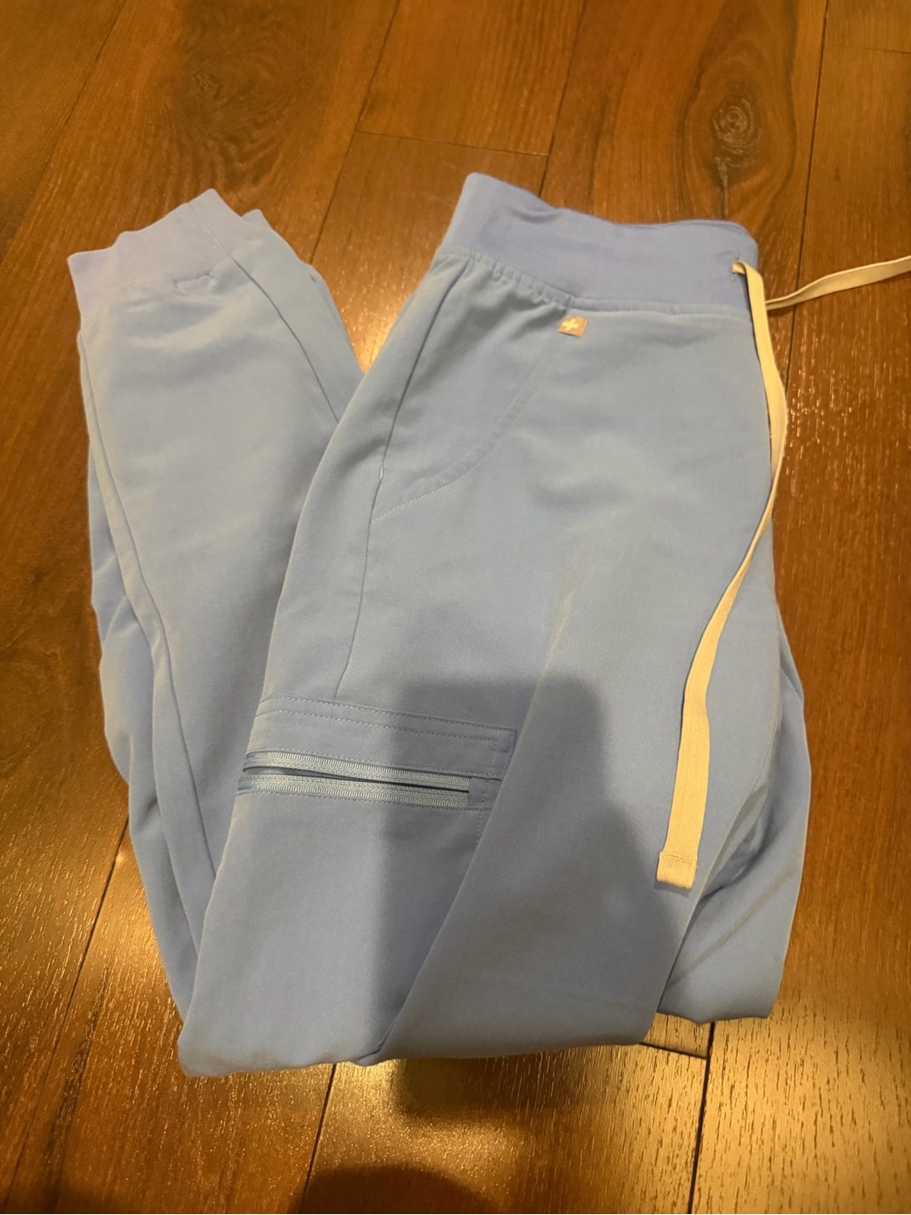 Figs Blue XXS Scrub pants bottoms Zamora pockets jogger